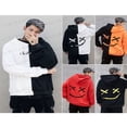 thumbnail image 5 of Men Sports Hoodie Pullover Long Sleeves Streetwear Hip Hop Tops, 5 of 5