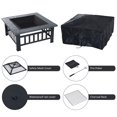 thumbnail image 3 of Outsunny 32Inch Outdoor Square Fire Pit, 3 of 4