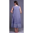 thumbnail image 2 of Bimba Bleu Lavande3 Fruits à Rayures et Baies Rouges Chemises de Nuit en Coton pour Femmes Mi-Mollet Imprimées Robe de Nuit XXX-Large, 2 of 6