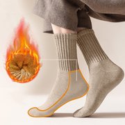 TopLLC 1 Pack Unisex Socks Non-Binding Top Thermal Winter Socks Cushioned ,thicken, Keep Warm Socks Socks