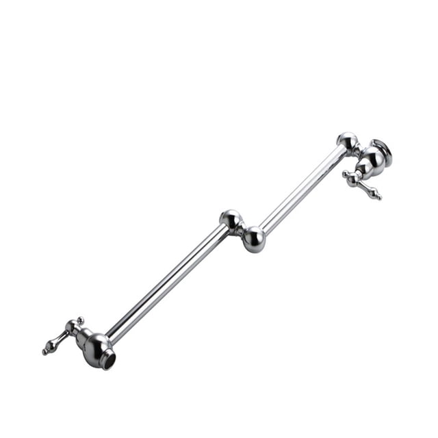 Pot Filler Double Joint Spout Folding Stretchable Swing Arm Wall Brass Kitchen Faucet Single Hole Two Handle Kitchen Sink Faucet ,bar Laundry RV Farmhouse