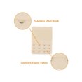 thumbnail image 4 of INSPIRE CHIC Women's Elastic Bra Hook Extensions 3 Rows 2 Pcs Skin Color 2 and White, 4 of 6