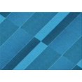 thumbnail image 1 of Ahgly Company Tapis Rectangulaire Lavable en Machine Intérieur Transitionnel Bleu, 6 Pieds x 9 Pieds, 1 of 7