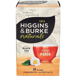 A2zchef Higgins & Burke - Sacs à thé - Cas de Pekoe orange décaféiné [6 Ct]