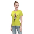 thumbnail image 4 of Women's Basic Short Sleeve T-Shirt Naruto Sakura, 4 of 6