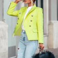 thumbnail image 3 of MesaSe Womens Casual Pocketed Office Blazers Draped Open Front Cardigans Jacket Work Suit Red, 3 of 4