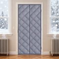 thumbnail image 4 of Heavy Duty Insulated Thermal Door Curtain For Enhanced Home Energy Efficiency Winter Cold Stopper Full Coverage Design 2PCS, 4 of 4