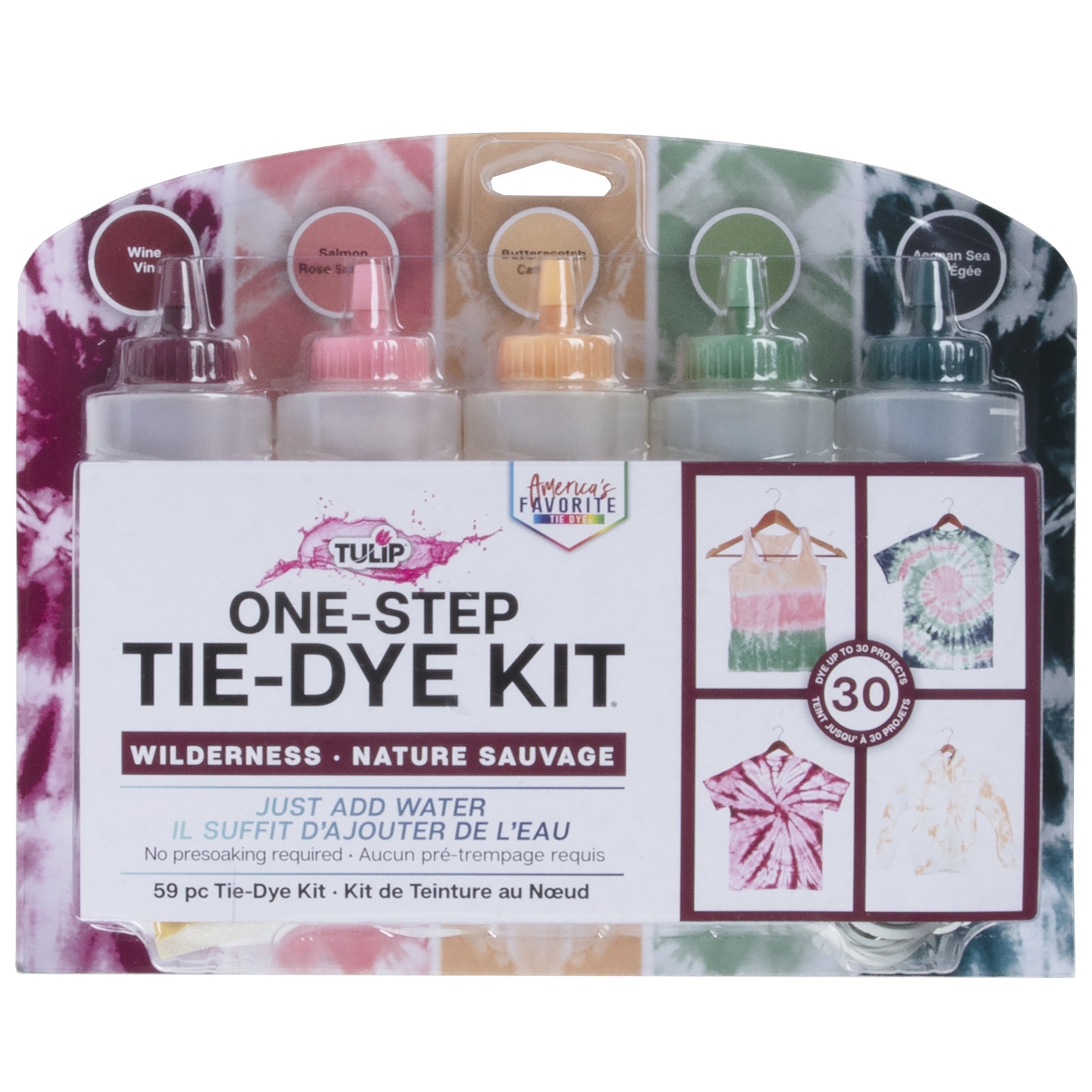 Tulip One-Step Tie-Dye 5 Color Kit Wilderness