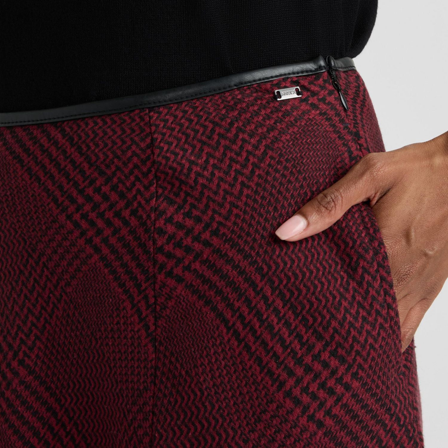 Jupe en flanelle brossée de Mexx pour femmes