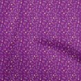 thumbnail image 1 of oneOone Coton Flex Violet Tissu Floral Petite Robe Matière Tissu Imprimé Tissu au Mètre 40 Pouces de Large, 1 of 4