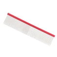 thumbnail image 3 of Peigne de Toilettage pour Chiens, Peigne en Acier pour Animaux de Compagnie Sûr, Poignée Ergonomique, Massage Réutilisable Empêche l'Électricité Statique pour les Races à Poils Longs, Rouge 16cm / 6,3in, Violet 19cm / 7,5in, Bleu 22cm / 8.7in, Vert 13cm / 5,1in, 3 of 8