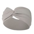 thumbnail image 1 of XASZHN Elastic Headbands for Women Yoga Running Workout Non Slip Grey_001 One Size, 1 of 2