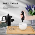 thumbnail image 2 of Labymos Mousseur à Lait Portatif Rechargeable, Mousseur à Café Portatif Rechargeable avec Support de Chargement Intégré USB‐C,, 2 of 6