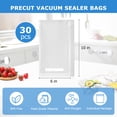 thumbnail image 2 of Mainstays Pre-Cut Vacuum Seal Bags, 1 Pint , 30 Count , Clear, 2 of 5