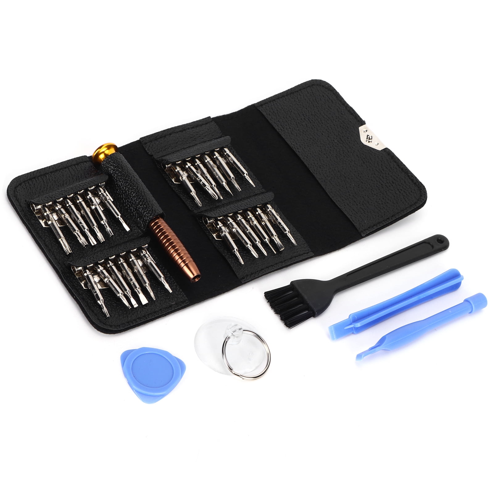 Repair Tool Set, Ergonomic Design Practical Hardware Tool Kit High Hardness  for Home for Mobile Phone Glasses