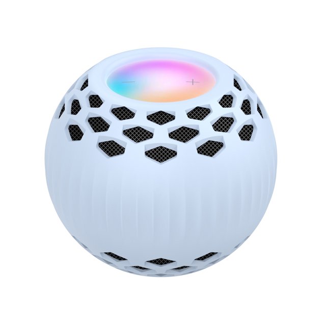 EGNMCR Protective Cover For HomePod Mini Smart Speaker With Portable Carrying Case Du-st Proof Case Cas Cove