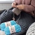 thumbnail image 2 of Birdeem Five Strands of Milk Cotton Gradient Hand-Woven Diy Doll Sections Dyed Baby Wool Ball, 2 of 6