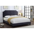 thumbnail image 1 of Deryck Linen Fabric Adjustable Headboard and Bed, 1 of 1