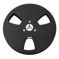 thumbnail image 2 of 1/4 5 Inch Empty Tape Reel For Reel To Reel Tape Players, 3 Hole Aluminum Alloy Universal Open Reel Sound Tape Empty Reel, Opening Machine Part Sound Tape Takeup Reel, 2 of 8