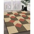 thumbnail image 3 of Ahgly Company Machine Washable Indoor Rectangle Transitional Saddle Brown Area Rugs, 2' x 4', 3 of 7