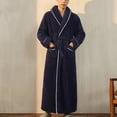 thumbnail image 4 of LSLJS Robe de Nuit d'Hiver Chaude pour Femmes Peignoir pour Couple Hommes et Femmes et Robe de Nuit d'Hiver, Peignoirs Cadeaux pour Femmes, 4 of 7