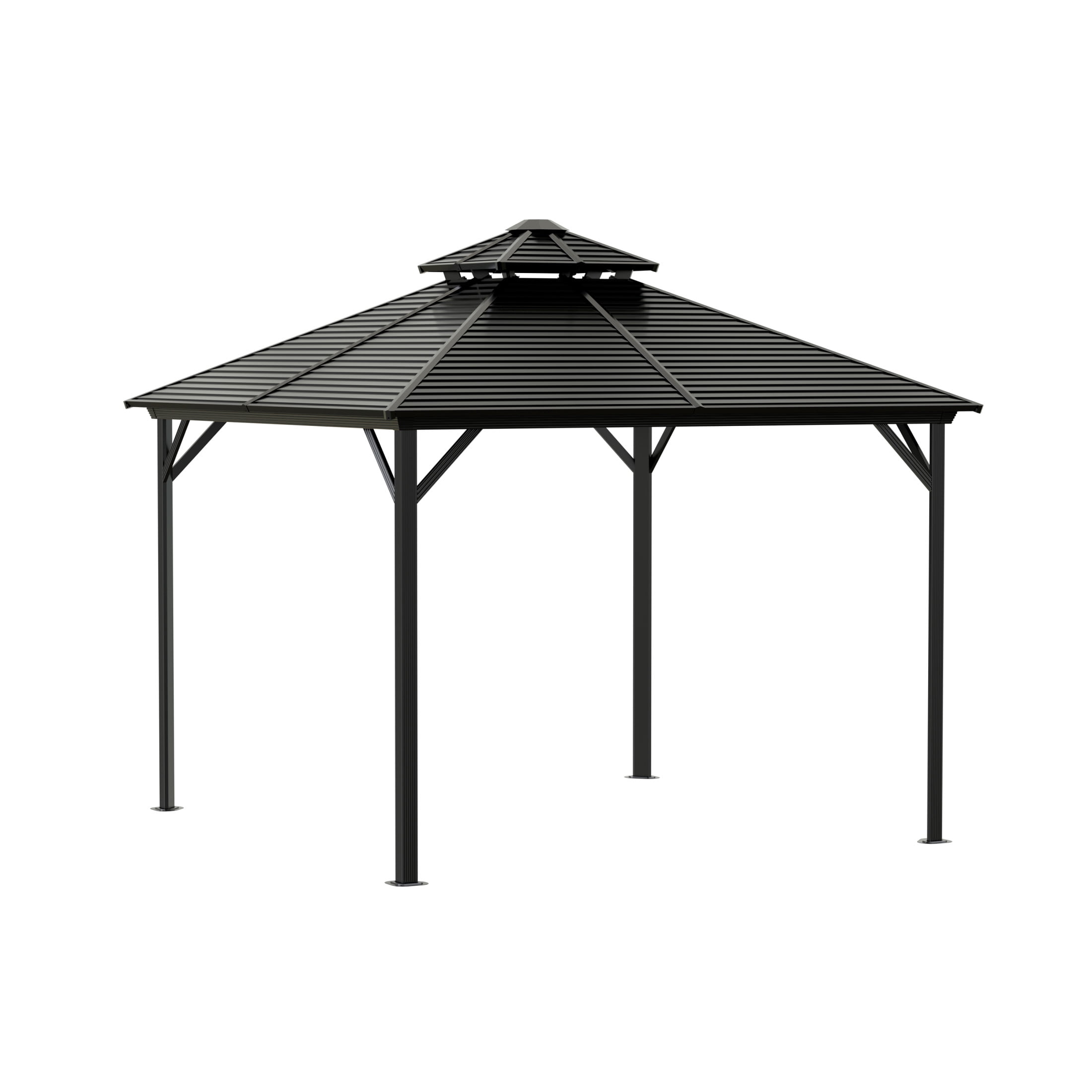 Sojag Ventura 10 x 10 x 9 ft Dark Grey Gazebo - Walmart.ca