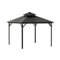 thumbnail image 1 of Sojag Ventura 10 x 10 x 9 ft Dark Grey Gazebo, 1 of 6