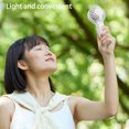 thumbnail image 1 of Baohd Mini Portable Fan With Large Angle Blades For Efficient Air Circulation 7 Blades Are Cooler Aurora Purple, 1 of 6