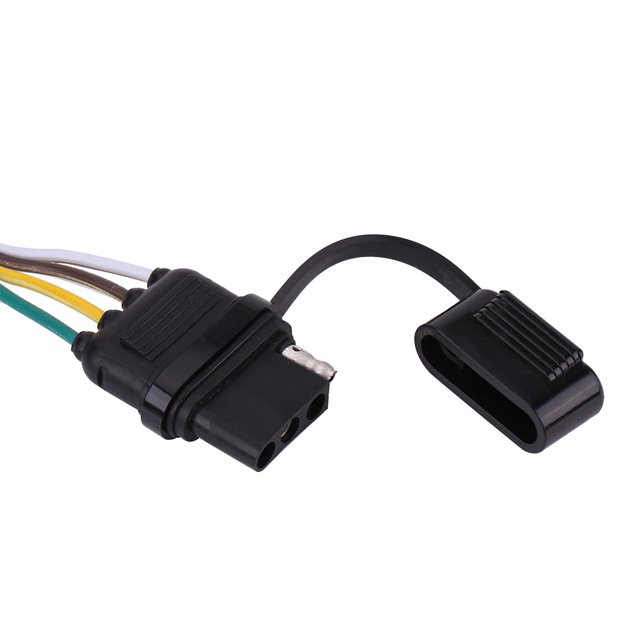 Adaptateur de Remorque, Connecteur de Remorque Se Compose de Matériel PVC Fil de Couleur Codé pour les Applications 6 12 et 24V