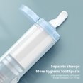 thumbnail image 4 of Wisewang Brosse à Dents en Plastique Lavable Réutilisable Scellée à Main Brosse à Dents Intérieur Extérieur Vacances Hôtel Outil de Lavage des Dents Blanc 1 Ensemble, 4 of 6