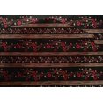 thumbnail image 4 of oneOone Cotton Silk Fabric Stripe|Leaves & Floral Block Printed Craft Fabric BTY 42 Inch Wide, 4 of 4