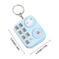 thumbnail image 3 of Hbdhejl Mini Handheld Whac A Mole Game Machine With Cartoon Design Fun And Play Toy Keychain Pendant Disc Player Shape Reactive For Game Enthusiasts And Kids, 3 of 6
