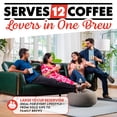 thumbnail image 2 of Gourmia 2-in-1 Coffee Maker Single Serve & 12 Cup with Thermal Carafe, Pod Compatible, Black, 2 of 10