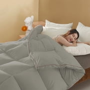 Lightweight Summer Blanket Cooling Comforter for Hot Sleepers and Night Sweats All Season Air Conditioned Bedding Machine Washable Easy Care Home Comfort