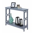 thumbnail image 4 of Convenience Concepts Omega Table Console, Fini Bois Gris, 4 of 5