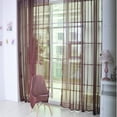 thumbnail image 2 of EGNMCR Room Decor Home Decor 1 PCS Pure Color Tulle Door Window Curtain Drape Panel Sheer Scarf Valances Curtain, 2 of 2