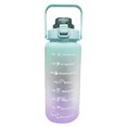 thumbnail image 1 of Bouteille d'Eau Extérieure Indicateur de Temps 2 L Bouteille Motivationnelle Cadeaux, 1 of 6