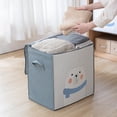 thumbnail image 1 of TopLLC Foldable Storage Bag Clothes Blanket Quilt Closet Sweater Organizer Box Pouch, 1 of 2