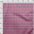 thumbnail image 2 of oneOone Georgette Viscose Fabric Stripe|Swirl & Floral Block Print Fabric BTY 42 Inch Wide, 2 of 4
