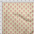 thumbnail image 3 of oneOone Cotton Flex Fabric Floral Block Print Fabric BTY 40 Inch Wide, 3 of 4