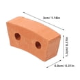 thumbnail image 2 of USHOBE 30 Pcs Briques d'Architecture pour Construction de Modèles DIY et Activités Éducatives, 2 of 8