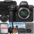 thumbnail image 1 of Nikon Z8 Mirrorless Camera (Body Only) with 32GB Memory Card + Cleaning Kit + ZeeTech Accessory Bundle, 1 of 5