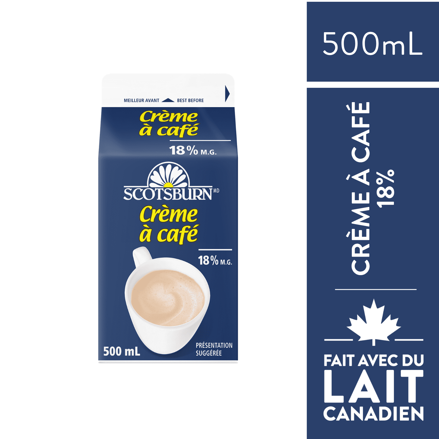 Scotsburn 18 % Crème à Café