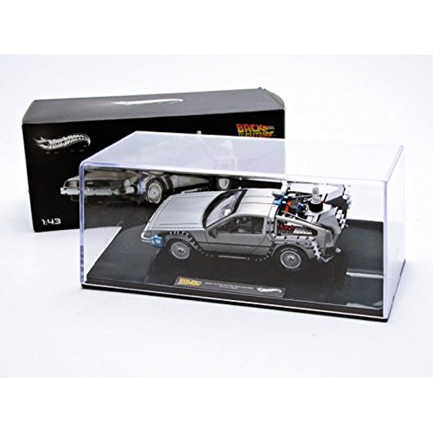 Hot wheels Delorean DMC-12 Back To The Future Time Machine With Mr