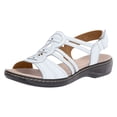 thumbnail image 2 of Sandales Femmes Liquidation! hoksml Sandales d'Été pour Femmes Offres, Femmes Dames Mode Sandales à Talon Compensé Confortables Bout Rond Boucle Sandales Décontractées Chaussures, Sandales pour Femmes, 2 of 4