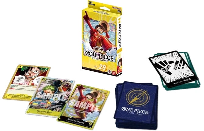 One Piece Trading Card Game Egghead Starter Deck ST 29, Ages 6 & above