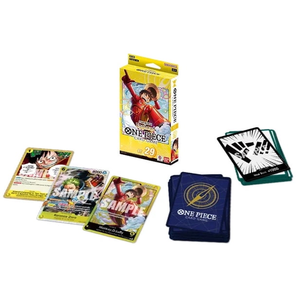ONE PIECE EGGHEAD トレーディングカード One Piece Trading Card Game Egghead Starter Deck ST 29, Ages 6