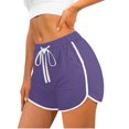 thumbnail image 1 of Timegard Wide Leg Shorts for Women High Waist Ruched Loose Lightweight Work Casual Shorts Summer, 1 of 6