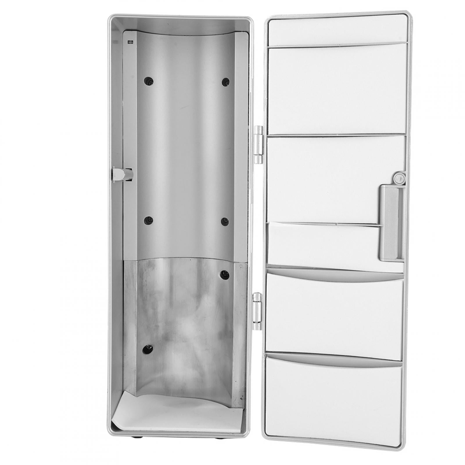 Versatile USB Refrigerator Small Fridge Freezer, Portable Mini Fridge Freezer, for Home Boat or Office Car