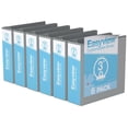 thumbnail image 1 of Davis Group, Easyview Premium, Round Ring, Customizable, View Binder, 6 Pack, 3", 1 of 3